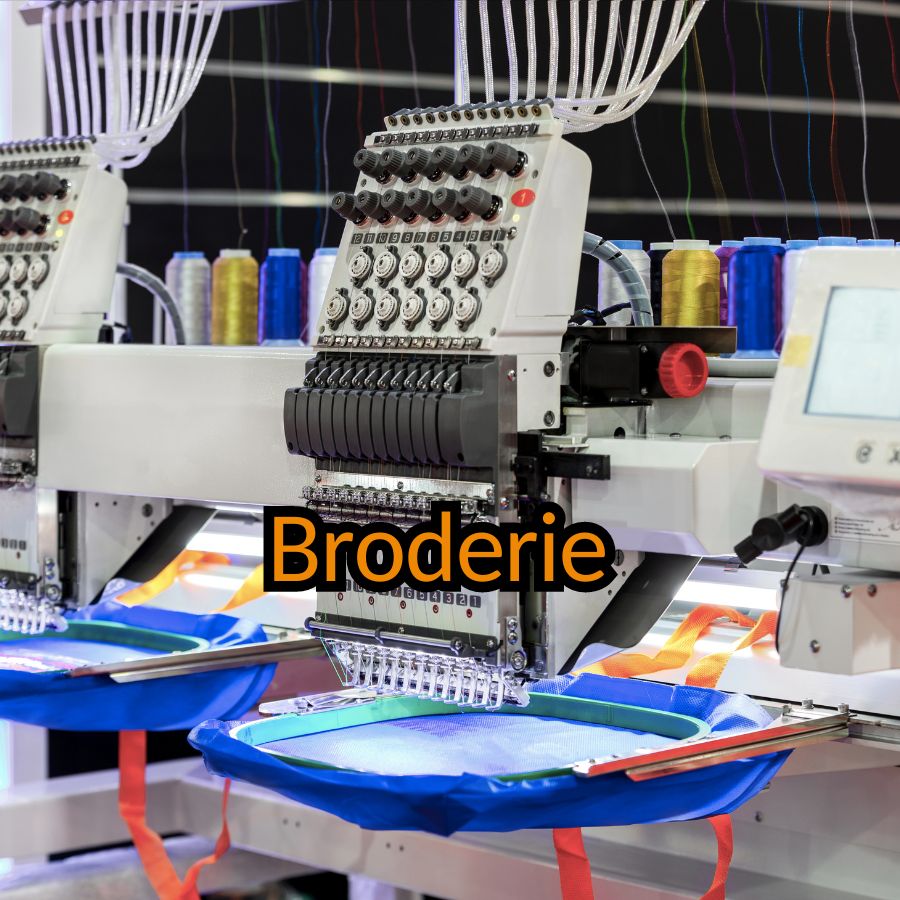 Atelier de broderie pour vetement BTP personnalisés