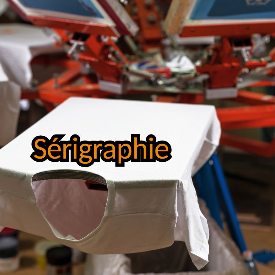 Image de l'atelier de sérigraphie Komébat, pour vos vetement personnalisés