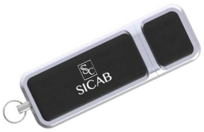 clé usb personnalisées pour SICAB by KoméBat